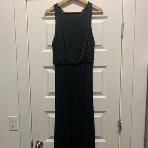 Loft Grey Maxi Dress